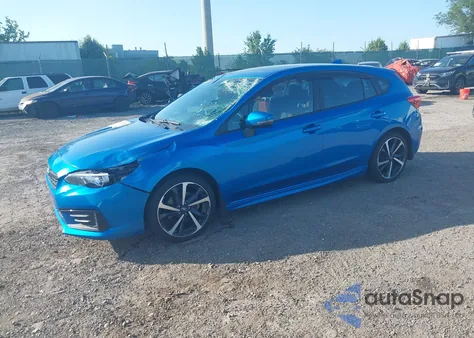 2020 Subaru Impreza Sport 5-Door from USA, damaged, VIN 4S3GTAM69L3719891